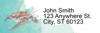 Elegant Sea Turtles Address Labels | LRRANI-017
