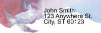 Elegant Sea Turtles Address Labels | LRRANI-017