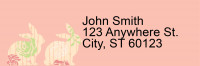 Blooms and Bunnies Address Labels | LRRANI-021