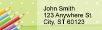 Back to School Address Labels | LRREDU-09