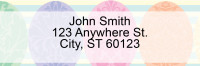Easter Eggs Address Labels | LRREL-56