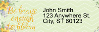 Happiness Blooms From Within Address Labels | LRRFLO-010