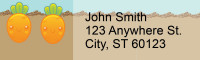 Healthy, Happy Friends Address Labels | LRRFOD-72