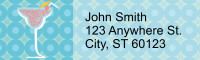 Cocktail Hour Address Labels | LRRFOD-73