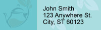 Tea for Two Address Labels | LRRFOD-74