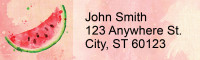 Watercolor Fruit Address Labels | LRRFOD-77