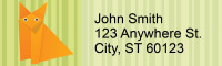 Origami Address Labels | LRRFUN-008