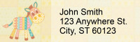Patchwork Address Labels | LRRFUN-010