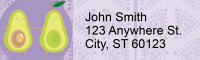 Amazing Avacados Address Labels | LRRFUN-017