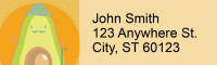 Amazing Avacados Address Labels | LRRFUN-017