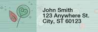 Pop of Flowers Address Labels | LRRGEP-82