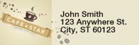 Cafe Address Labels | LRRGEP-85
