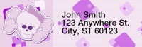 Girly Skulls Rectangle Address Labels | LRRGIR-02