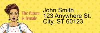 Girl Boss Address Labels | LRRGIR-15
