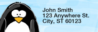 More Jen Goode's Penguins Rectangle Address Labels | LRRJEN-04