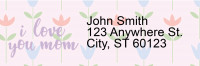 I Love You, Mom Address Labels | LRRLOV-24