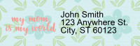 I Love You, Mom Address Labels | LRRLOV-24