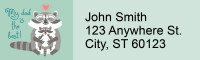 Dad is the Best Address Labels | LRRLOV-27