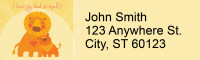 Dad is the Best Address Labels | LRRLOV-27