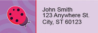Ladybugs on Parade Address Labels | LRRNAT-79