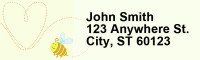 Bee Sweet Honey Address Labels | LRRNAT-82