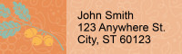 Iconic Autumn Address Labels | LRRNAT-83