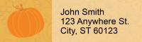 Iconic Autumn Address Labels | LRRNAT-83