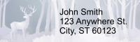 Silent Snowscapes Address Labels | LRRNAT-85