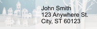 Silent Snowscapes Address Labels | LRRNAT-85