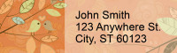 Beaks and Branches Address Labels | LRRNAT-87