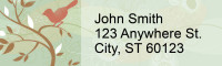Beaks and Branches Address Labels | LRRNAT-87