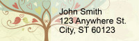 Beaks and Branches Address Labels | LRRNAT-87