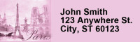 Bonjour Paris Address Labels | LRRSCE-002