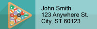 Pocket Billiards Address Labels | LRRSPO-92