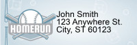 At Bat Address Labels | LRRSPO-93
