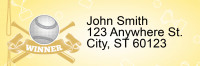 At Bat Address Labels | LRRSPO-93