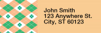 Clover Kilts Rectangle Address Labels | LRRTVL-19