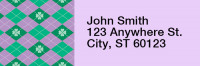 Clover Kilts Rectangle Address Labels | LRRTVL-19