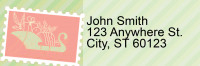 Christmas Greetings Address Labels | LRRXMS-65