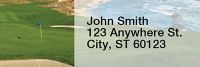 Scenic Courses Rectangle Address Labels | LRSPO-19