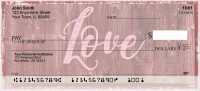 Rustic Blessings Personal Checks | REL-52