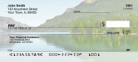Mountain Lake Reflections Personal Checks | SCE-84
