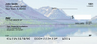 Mountain Lake Reflections Personal Checks | SCE-84