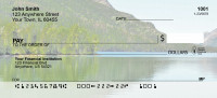 Mountain Lake Reflections Personal Checks | SCE-84