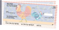 Country Rooster Side Tear Checks | STANI-013