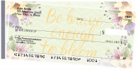 Happiness Blooms From Within Side Tear Checks | STFLO-010