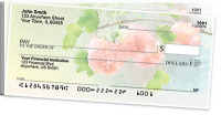 Watercolor Flowers Side Tear Checks | STFLO-96