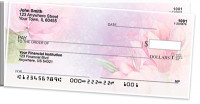Watercolor Flowers Side Tear Checks | STFLO-96