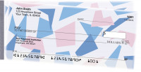 Geometric Pastels Side Tear Checks | STGEO-001