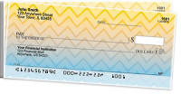 Sunset Chevron Side Tear Personal Checks | STGEP-001
